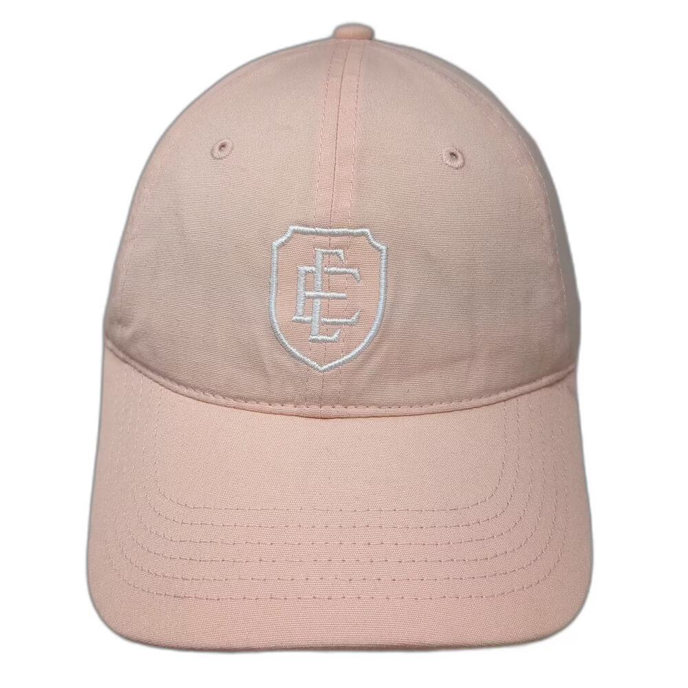 AS Colour Baseball Cap Pink One Size Embroidered Shield Logo Slideback Hat